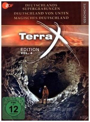 Terra X - Edition - Deutschlands Supergrabungen - Deutschland von unten - Magisches Deutschland, 3 DVD Vol.4