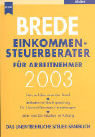 Einkommenssteuer-Berater für Arbeitnehmer 2003